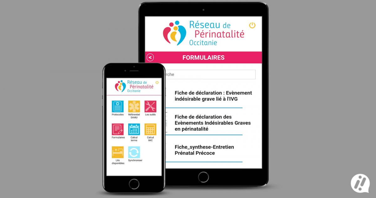 Développement Application Reseau de Périnatalité Occitanie