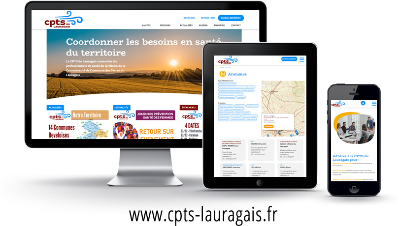 Site internet CPTS Occitanie